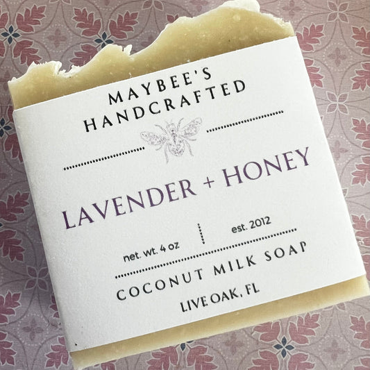 Lavender Honey Coconut Milk Soap
