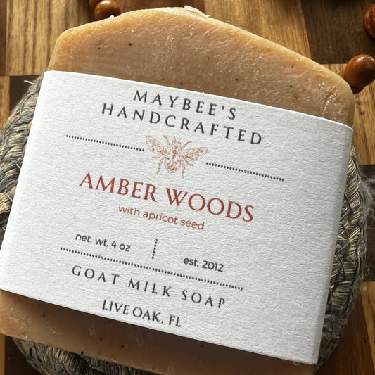 Amber Woods Goat Milk Soap