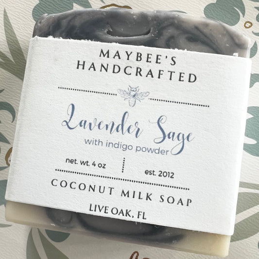 Lavender Sage Coconut Milk Soap