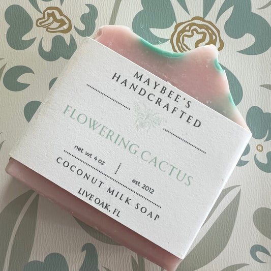 Flowering Cactus Coconut Milk Soap