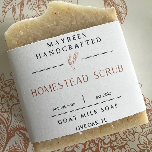 Homestead Scrub Goat Milk Soap