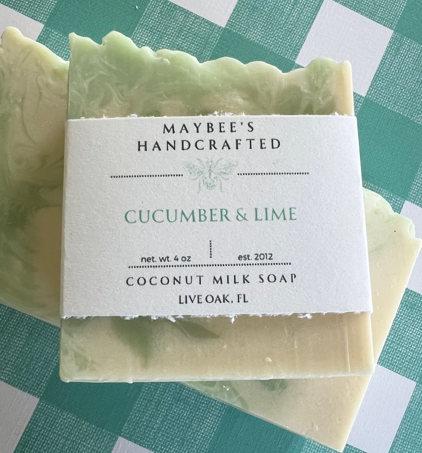 Cucumber + Lime Coconut Milk Soap