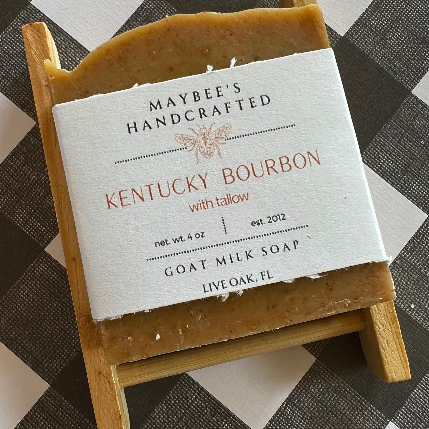 Kentucky Bourbon Goat Milk Soap