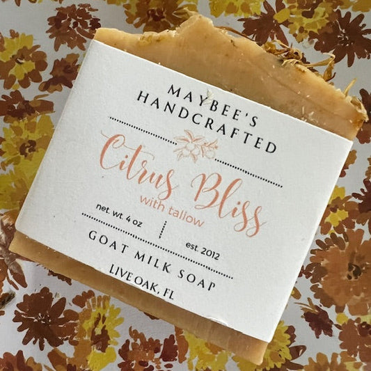 Citrus Bliss Goat Milk Soap
