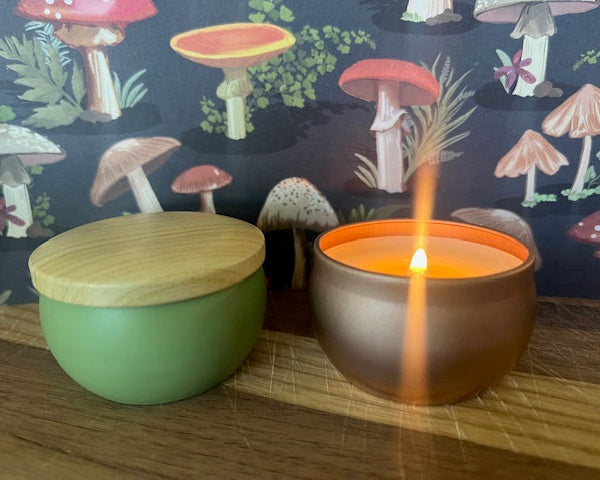 Soy Wax Candle Tins ~Fall~