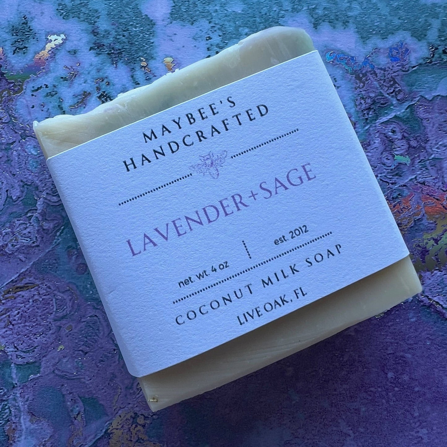 Lavender Sage Coconut Milk Soap