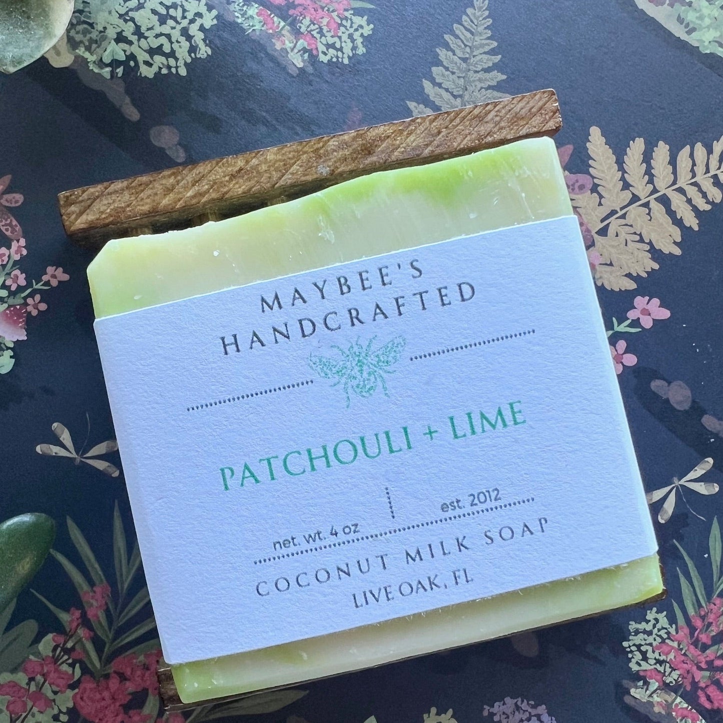 Patchouli + Lime Coconut Milk Soap