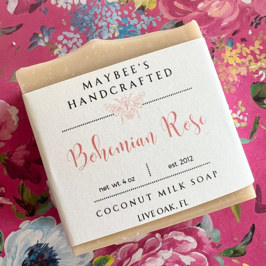 Bohemian Rose Coconut Milk Soap