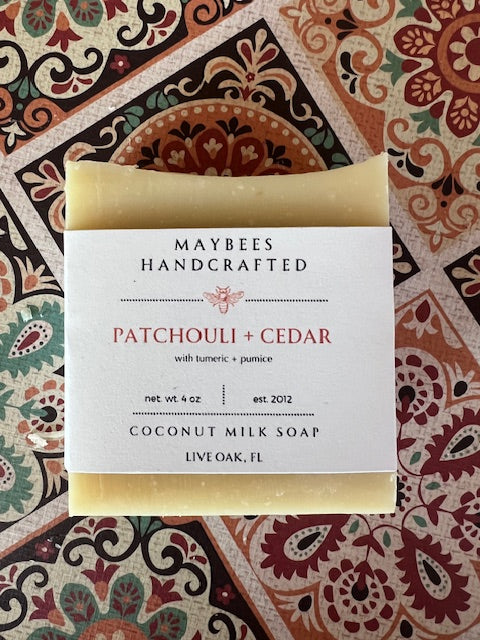 Patchouli + Cedar Coconut Milk Soap