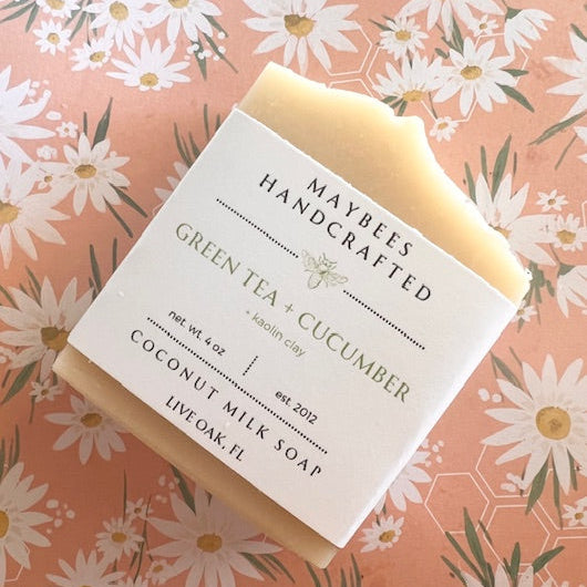 Green Tea + Cucumber Coconut Milk Soap
