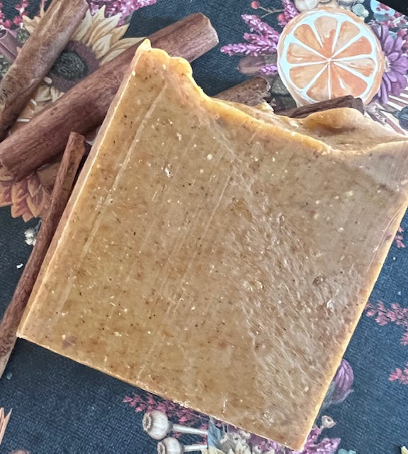 Pumpkin Sandalwood Goat Milk Soap