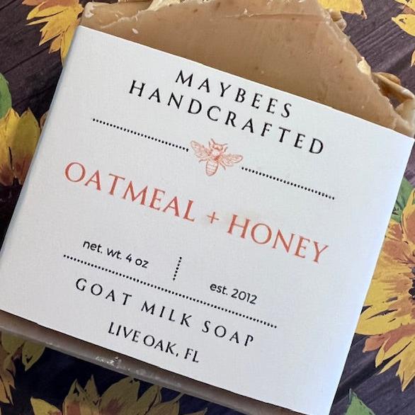 Oatmeal + Honey Goat Milk Soap