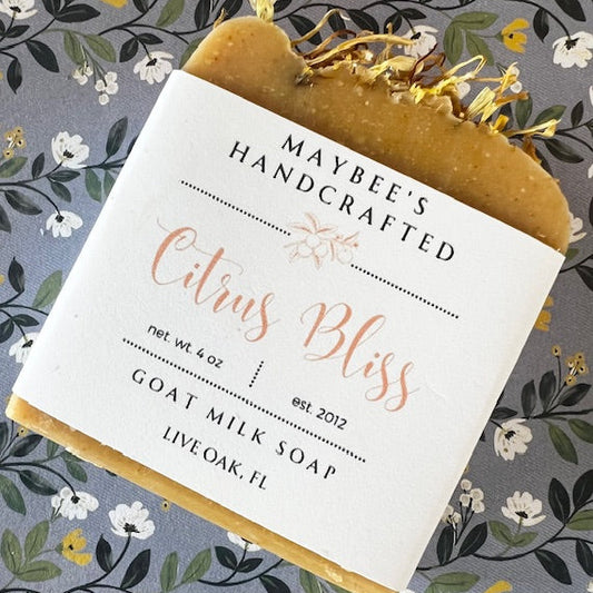 Citrus Bliss Goat Milk Soap