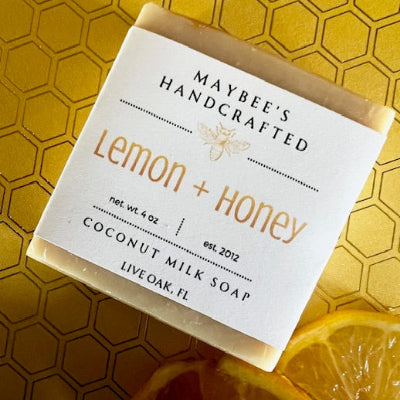 Lemon + Honey Coconut Milk Soap